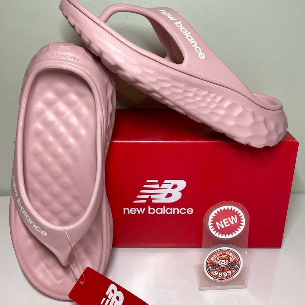 New Balance - Sz 6789 - Women's Fresh Foam Thong Slip-On Sandals - Pink - New